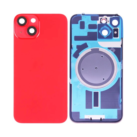 Tapa Trasera+Lente de Cámara Apple iPhone 14 Rojo Tapa Trasera+Lente de Cámara Apple iPhone 14 Rojo